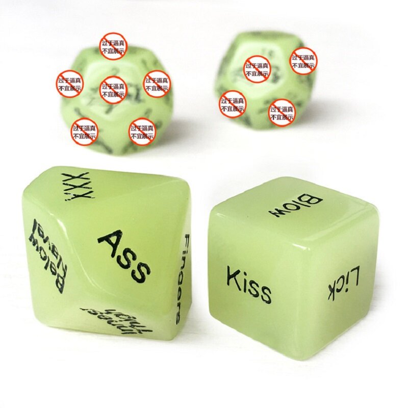 4 Pcs Sex Dice gioco per adulti coppie dadi del sesso Dados Sexuales Cubes for Adults Sex Cubes Dobbelstenen Cubes per giochi Sexy Set di dadi