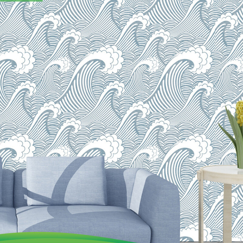 Auto-adesivo móveis renovação adesivo vinil stripe wallpapers quarto sala de estar papel de parede adesivos para parede em rolos