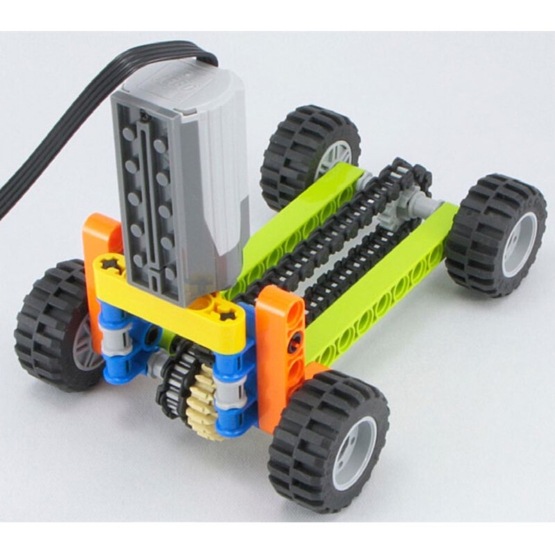 Legoeds-compatible Technical Tracks and Wheels Pack Gears and Axle Set Tank Chain Crawler for 3711 3873 57518 88323 15379 14696