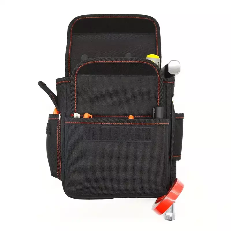 New Multi-Pockets Tape Hook Tool Organizer Type Tool Bag Hammer Pliers Holder for Electrician Carpenter Tools Belt Work Pouch