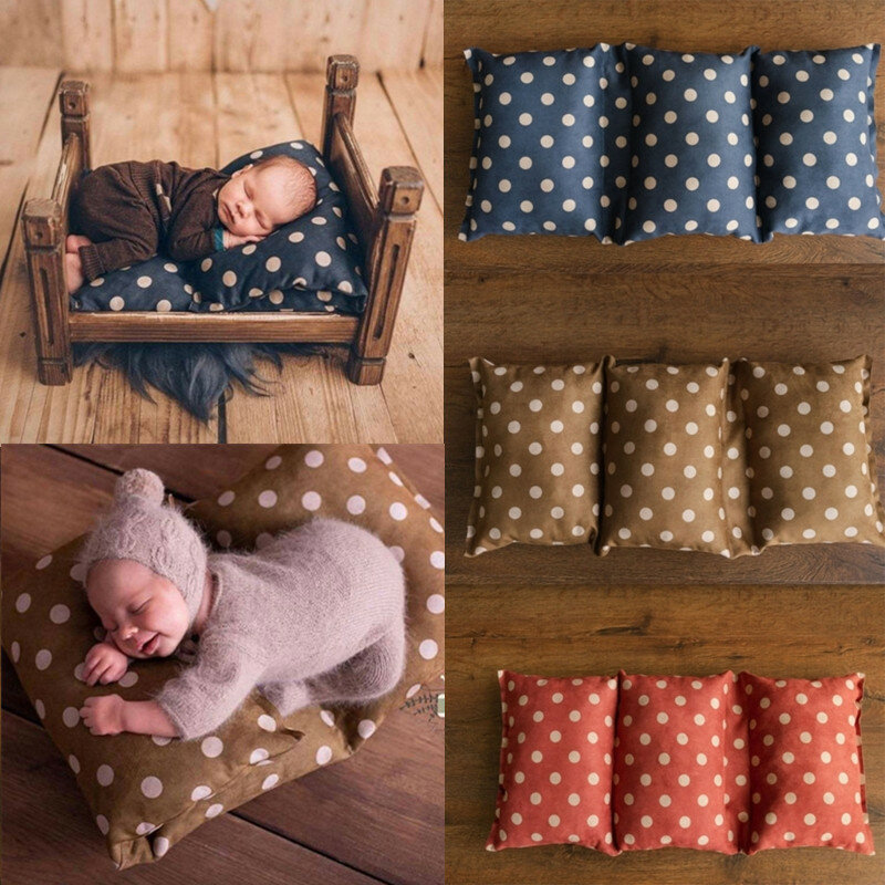 Accessoires de photographie pour nouveau-nés, matelas en peluche doux, oreiller de pose, accessoire de Studio Photo pour bébé, coussin d'aide pour photographie