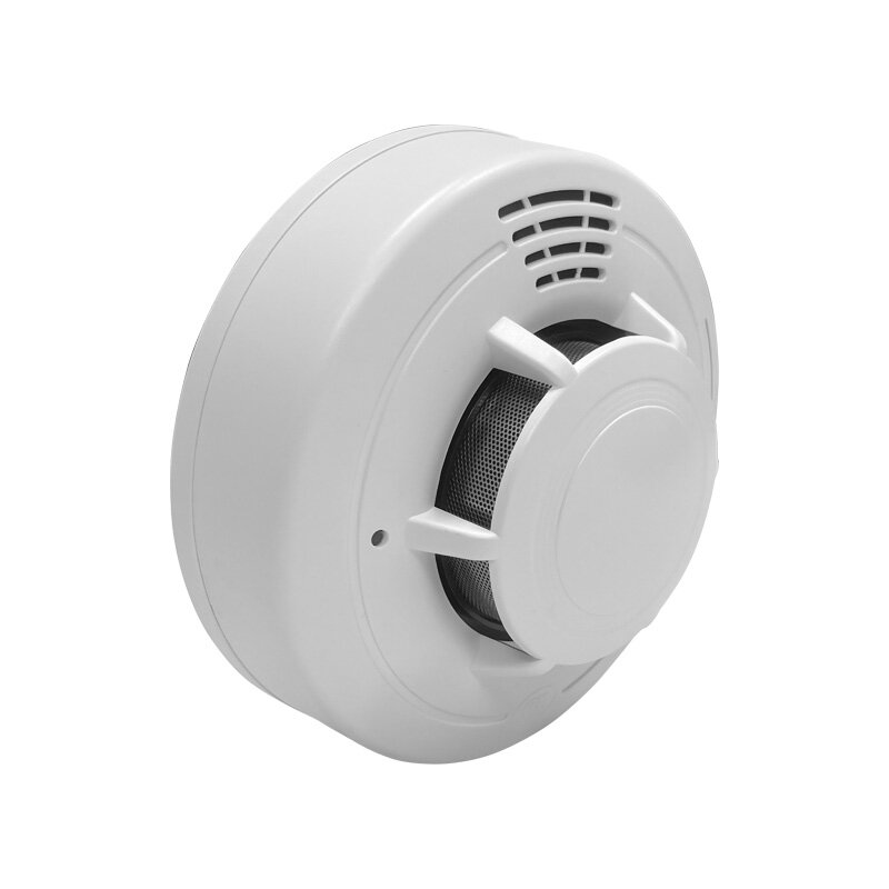 Alarma de humo con motor óptico, detector de incendios con batería de 3V, 24M, adecuado para la seguridad del hogar
