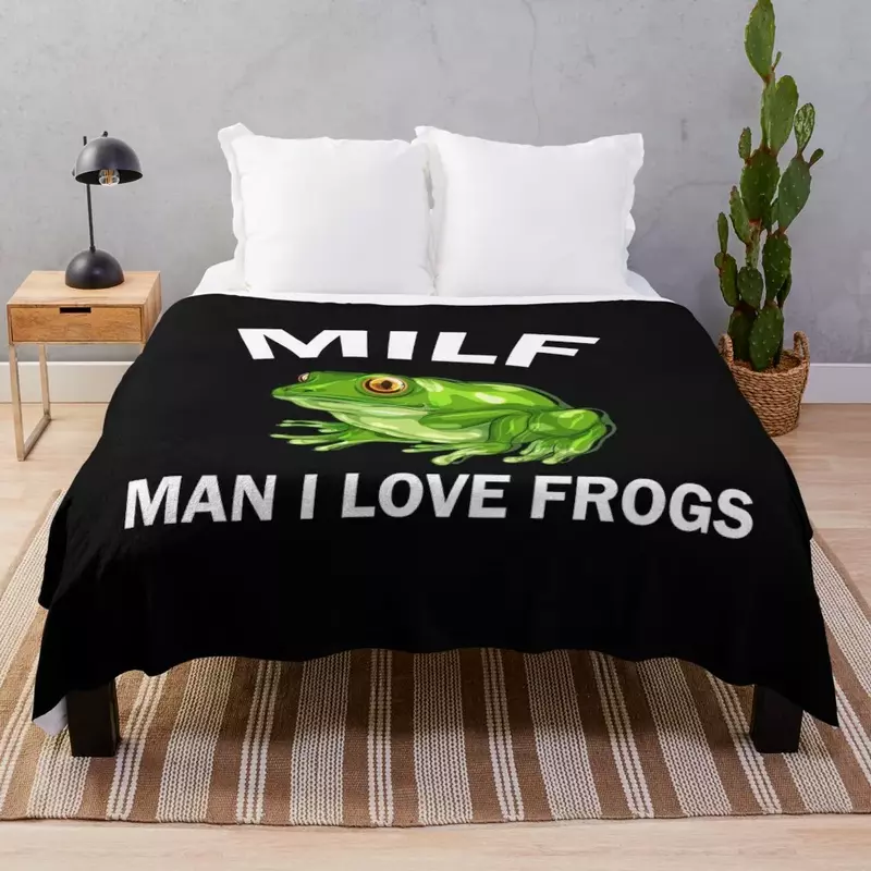 Мужские лягушки i love, накидка на бампер, подвижное мягкое искусственное одеяло для декоративного дивана