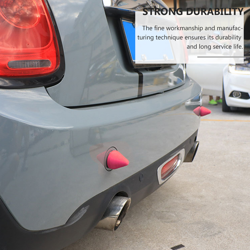 2 Set Smart Modified Tail Vertebra Car Protector Spikes Anti-Collision Accessory