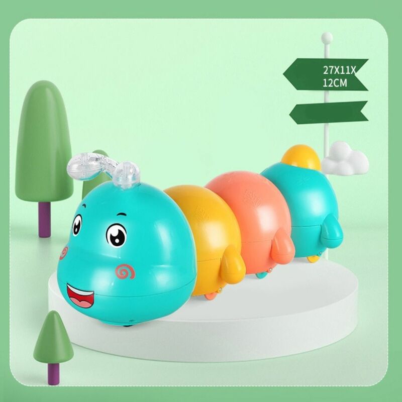 Caterpillar Crawling Toy com Música, Brinquedo Musical, Magnético, Inteligente, Elétrico, Interativo