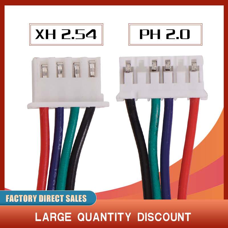 Cables de impresora 3D HX2.54 4P-PH2.0 6P UM2 UM2 + 2 Extended + Cable de Motor paso a paso de alta calidad, venta al por mayor