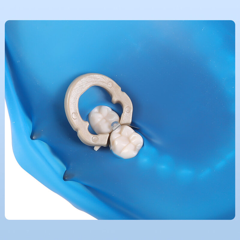 Matrizes metálicas para substituição dos dentes, Bandas Matriciais Dentárias, Material Odontológico contornado secional, 50pcs