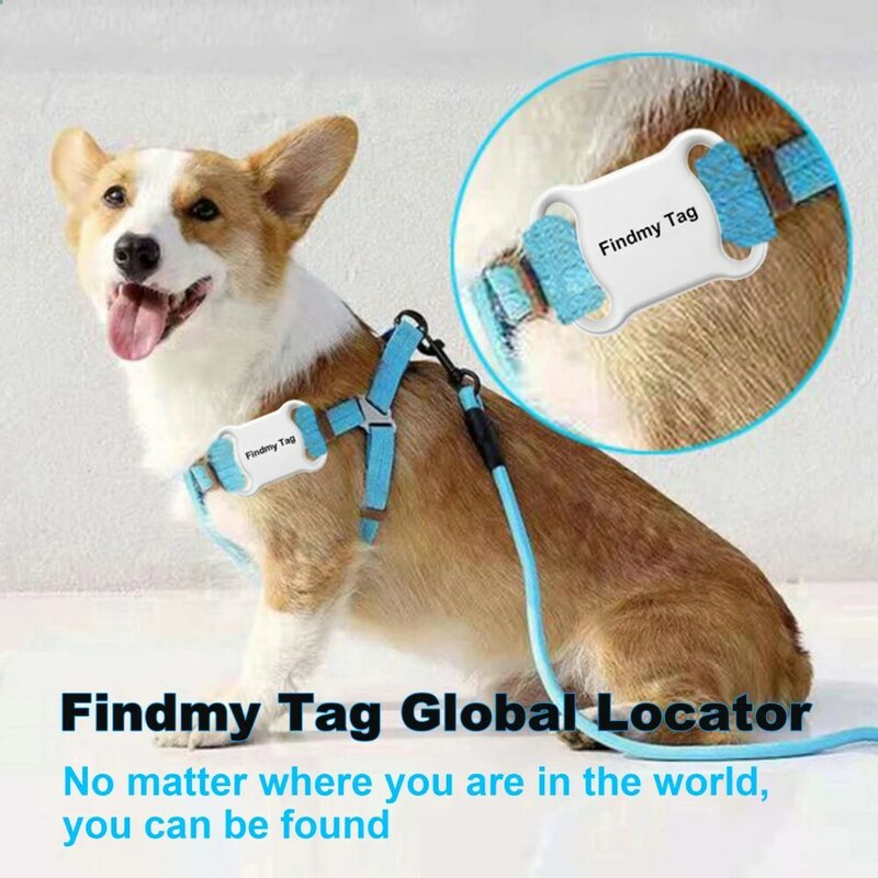 Mini GPS Tracker 2.4G Low-power WIFI Locator Car Children Pets Airtags Smart Finder Key Finder Positioning Findmy Tag APP Track