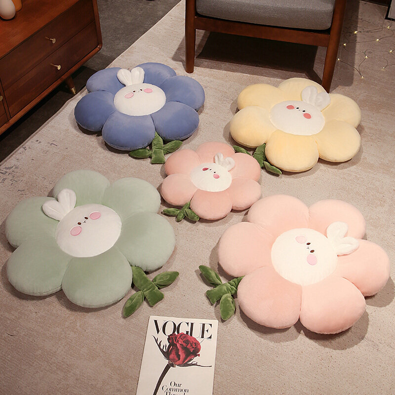 40/65cm śliczne pluszaki kwiaty pluszowa poduszka poduszka zabawka Kawaii rośliny różowy kwiat pluszaki lalki miękkie zabawki dla dzieci Home Decor