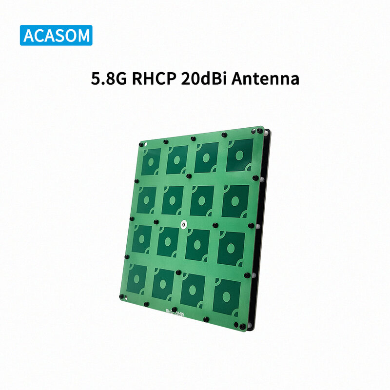 5.8GHz RHCP 20dB antena antenowa FPV wzmacniacz wysokiej mocy antena blokująca drona