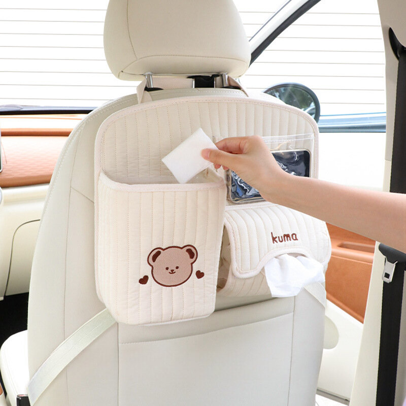 Multifuncional Car Seat Storage Bag, Mesa dobrável para crianças, Bandeja de viagem para crianças