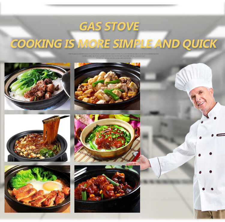 Restaurant Equipment With 6 Stove Gas Burner,Stainless Steel Cooking Range Gas Stove With Oven Machine