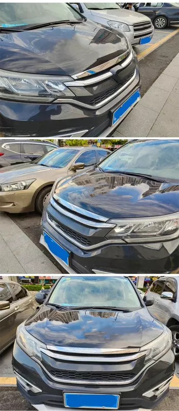 ABS Хромированная передняя крышка крышки капота, молдинговая отделка, 1 шт., автомобильные аксессуары для Honda CRV CR-V 2012 2013 2014 2015 2016