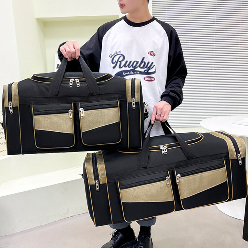 Вместительная Спортивная Дорожная сумка для фитнеса, сумка на плечо для деловых тренировок для мужчин и женщин, вещевой чемодан, сумки для хранения D8A