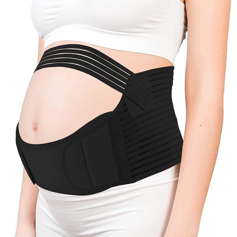 Atmungsaktiver und verstellbarer Stütz gürtel für schwangere Frauen Taillen unterstützung Taillen kontraktion pränataler Gürtel nach der Geburt