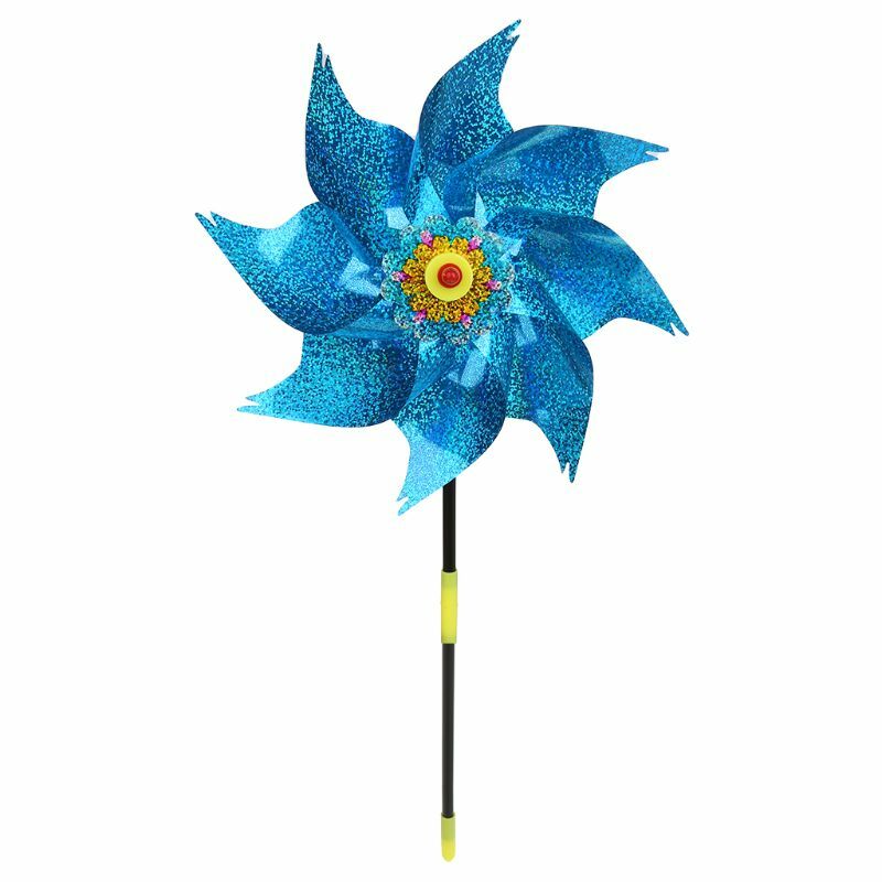 RIRI Wind Spinner, ветряная мельница, игрушки для детей, подарки для сада, вращающееся блестящее украшение