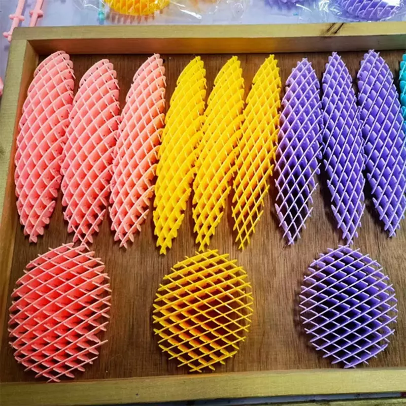 Tragbare dehnbare Squeeze Spielzeug zappelt Wurm Spielzeug sensorische Schnecke Spielzeug für Kinder Erwachsene Büro angestellte Studenten Stress Angst Linderung