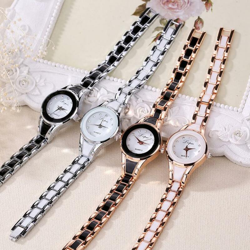 Женские часы 2018, модные женские часы, тонкий ремешок, роскошный женский браслет из искусственного кристалла, кварцевые наручные часы в подарок