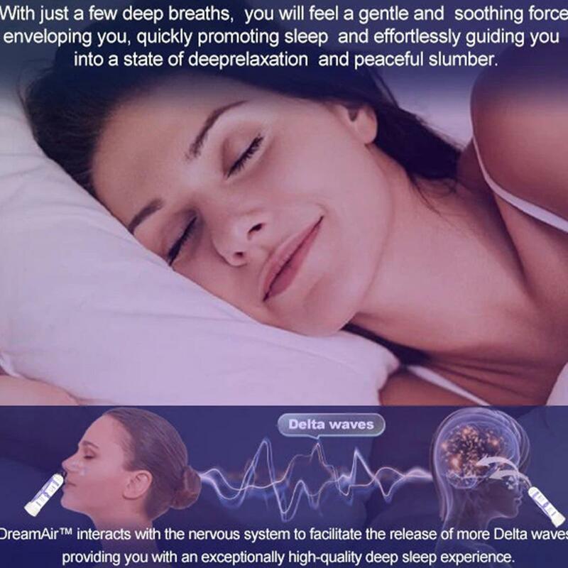 1 buah Dreamair tidur Inhaler hidung untuk tubuh membentuk alami penurunan berat badan Detox & Tubuh membentuk penghapusan Edema Y8s0