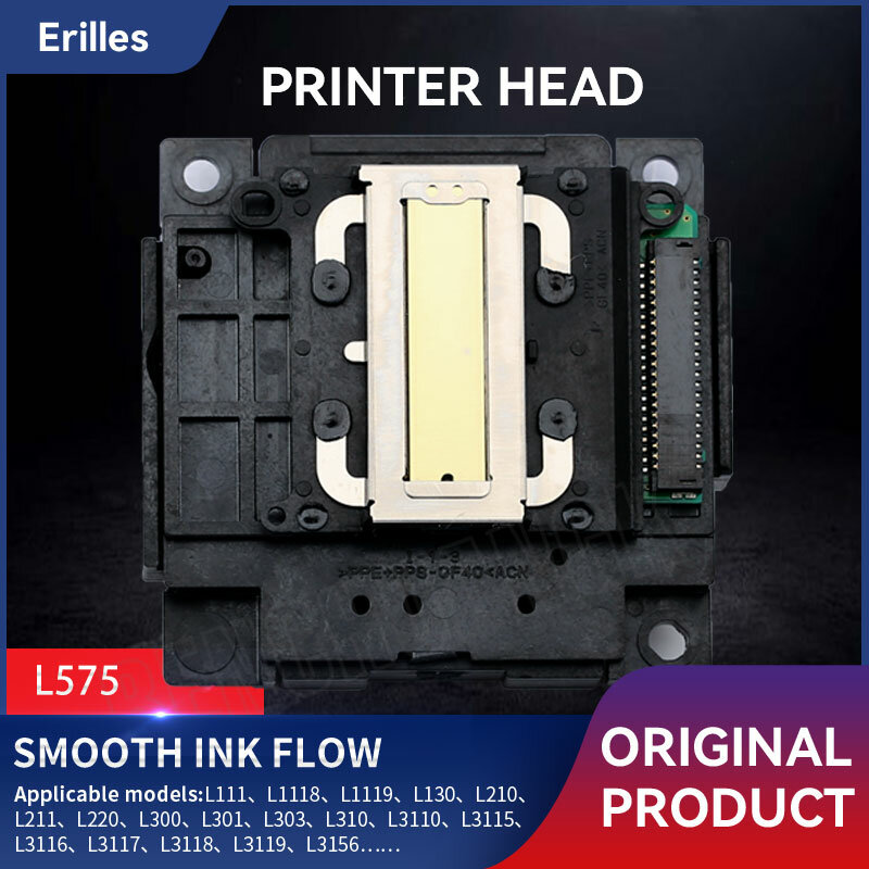 Cabezal de impresión L575 para impresora Epson, L301, L3110, L350, L355, L360, L365, L375, L380, L555, L1110, L3150, L4160, L3210, L3252, L5190