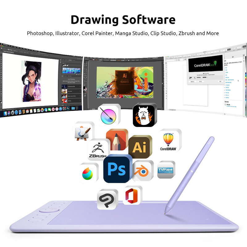 Parblo Intangbo(S) графический планшет для рисования с поддержкой Android телефонов, цифровой ручка для рукописного ввода, планшет с функцией наклона, стилус без батареи