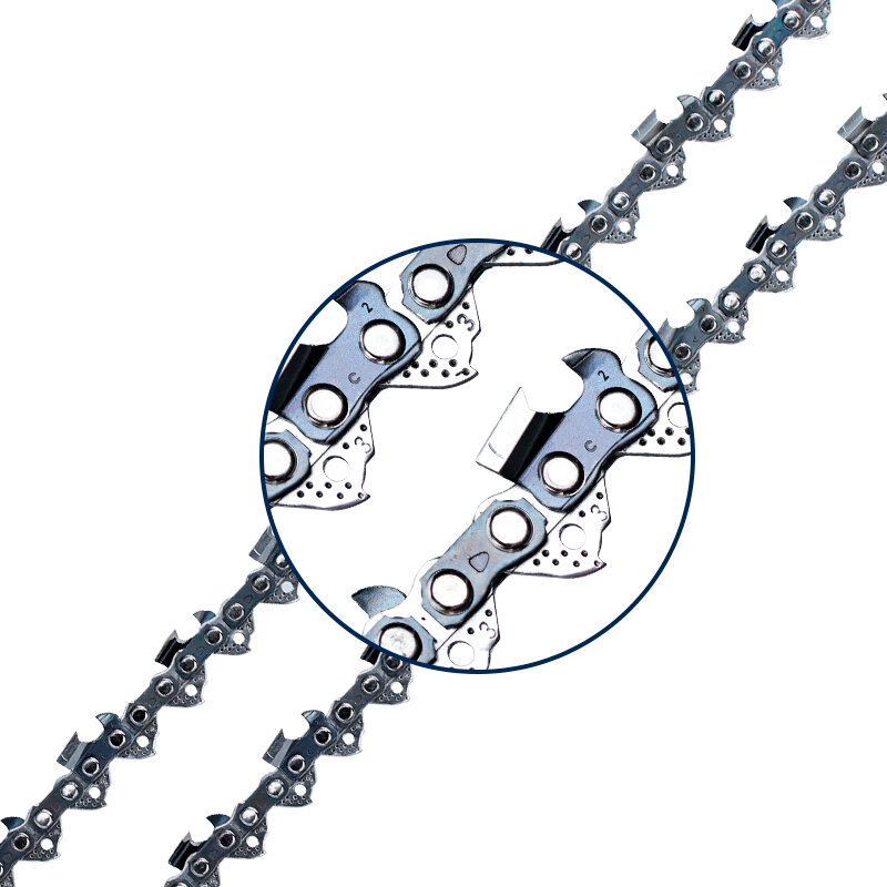 1pc 10/12/14/16/18 Inch Chainsaw Chain 3/8 Pitch Saw Chain 40/45/52/56/59/64 Drive Links For Electric Chainsaw Spare Parts