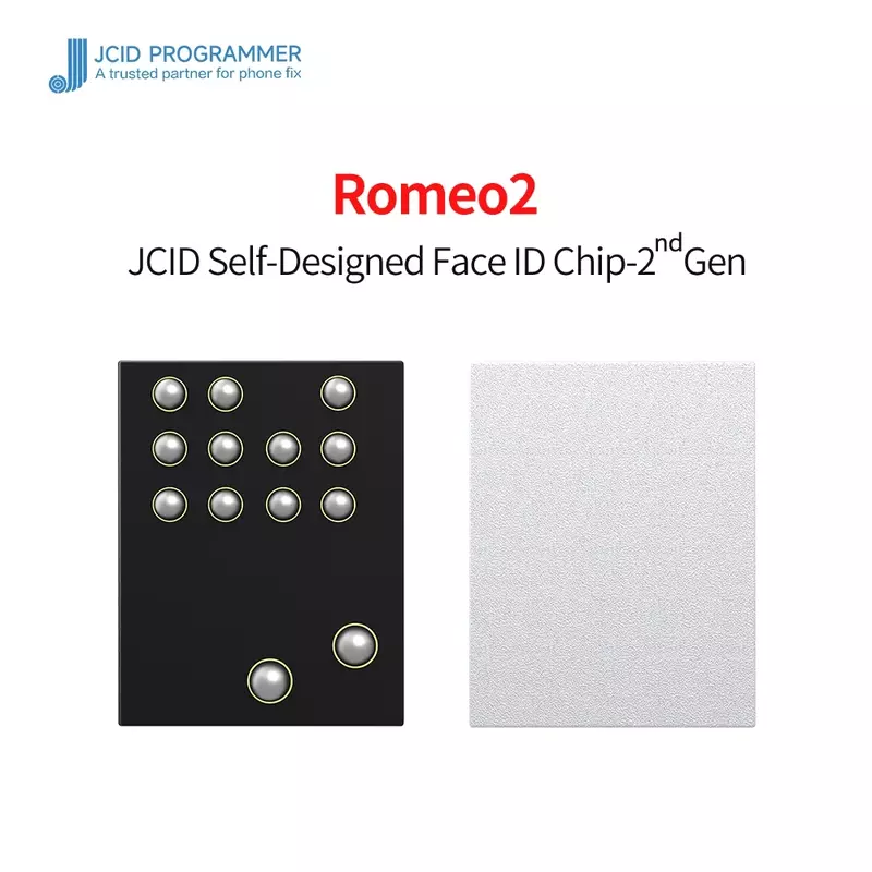 جديد JC JCID Romeo2 نقطة العارض رقاقة لباد X-12 Pro4 لا طحن المطلوبة لا نقل المطلوبة الكل في واحد الوجه ID إصلاح