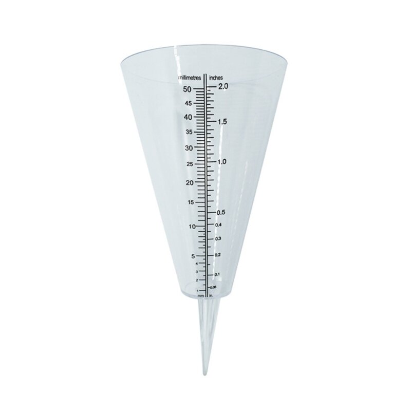 屋外用円錐形雨量計 実用的で正確なヤード雨量計