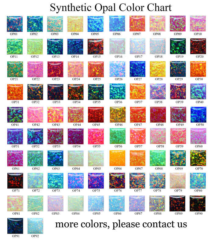 50 Stks/partij Lichte Kleur Kralen Voor Sieraden Maken Synthetische Opaal OP83-OP86 2Mm 8Mm Edelsteen Ballen