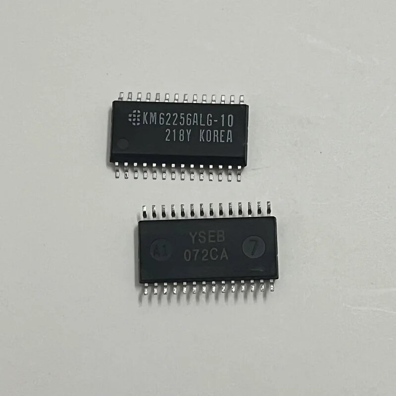 BS62LV256SC-70 KM62256ALG-10 SOP28 IC Chip, novo original, 5pcs