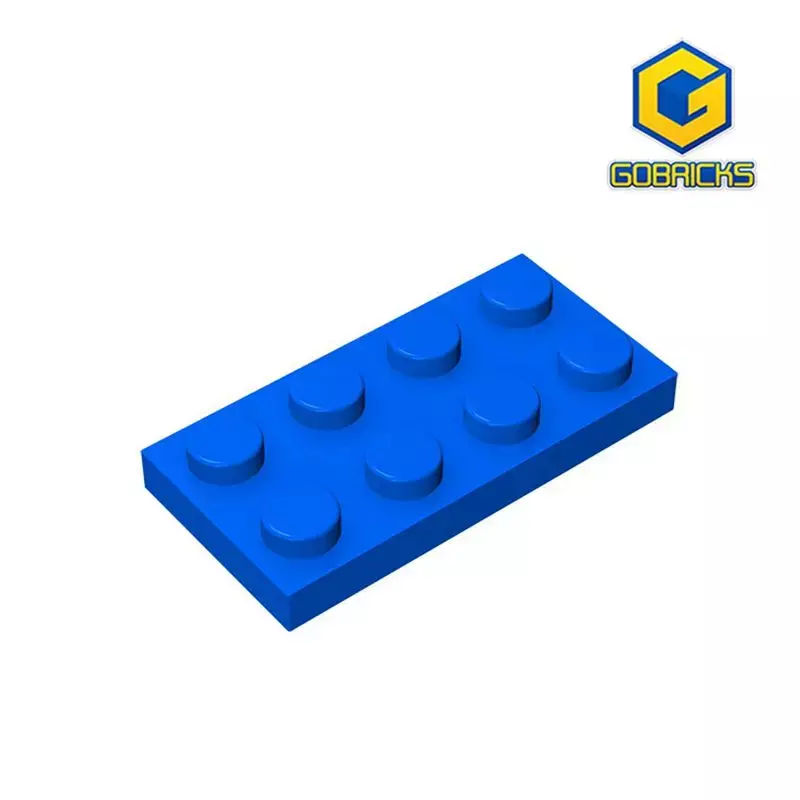 Детская конструкторная пластина gobrick, совместимая с конструктором lego «сделай сам», 2x4, 3020 деталей