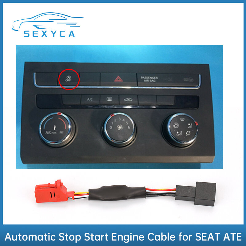 Samochód automatyczny Stop Start układ silnika Off czujnik sterowania urządzeniem dla SEAT ATE LEON 6 pinów/SEAT LEON ATE 10 pinów