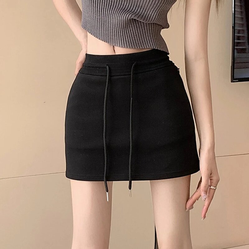 Winter Women Skirt Autumn Casual Club Female Holiday Pocket High Waist Sweet And Spicy Vacation Women's Summer