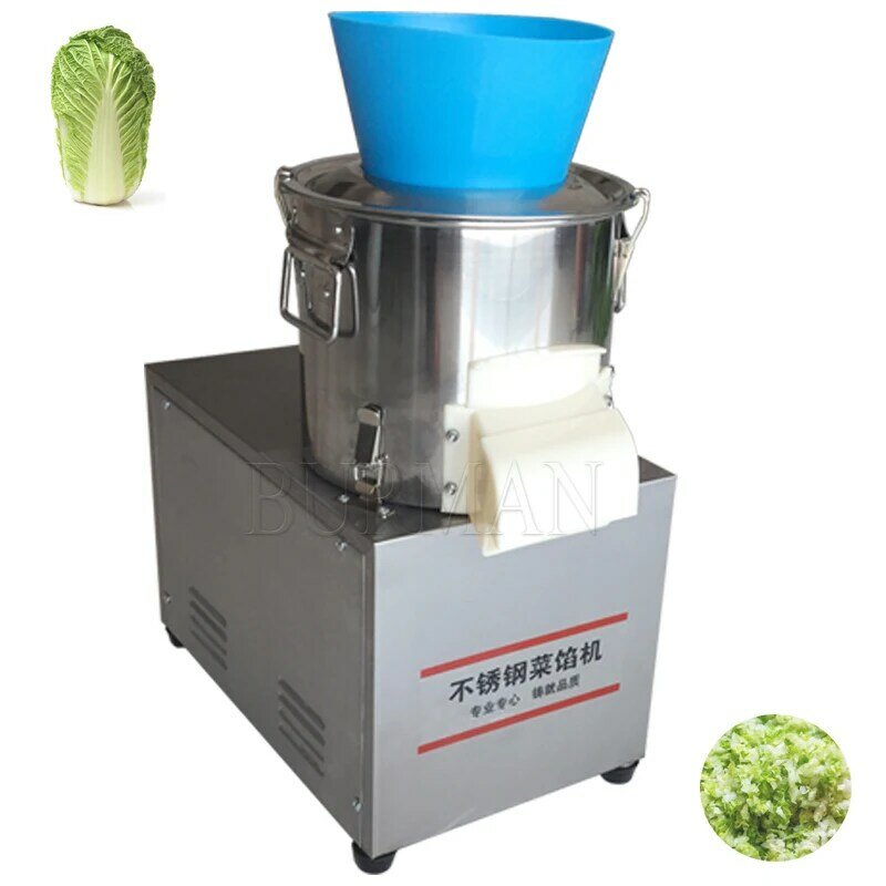 Mesin pemotong makanan elektrik multifungsi, mesin pengisi sayuran daging cabai bawang putih jahe isian pangsit