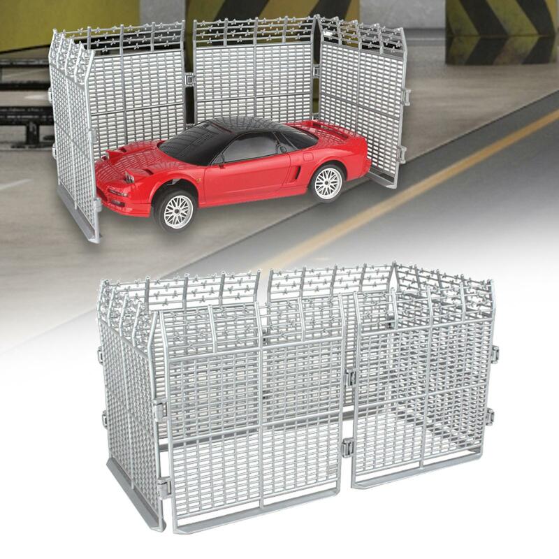 6x 1/18 Drift RC Car Fence Model Toy Runway Drift RC Car Accessories Mini RC Car DIY Assembly Accessories Fence Toy Accessories