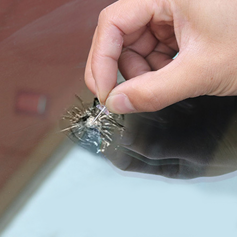 Инструменты для ремонта стекла, автомобильный комплект для самостоятельной сборки царапин и трещин на лобовом стекле