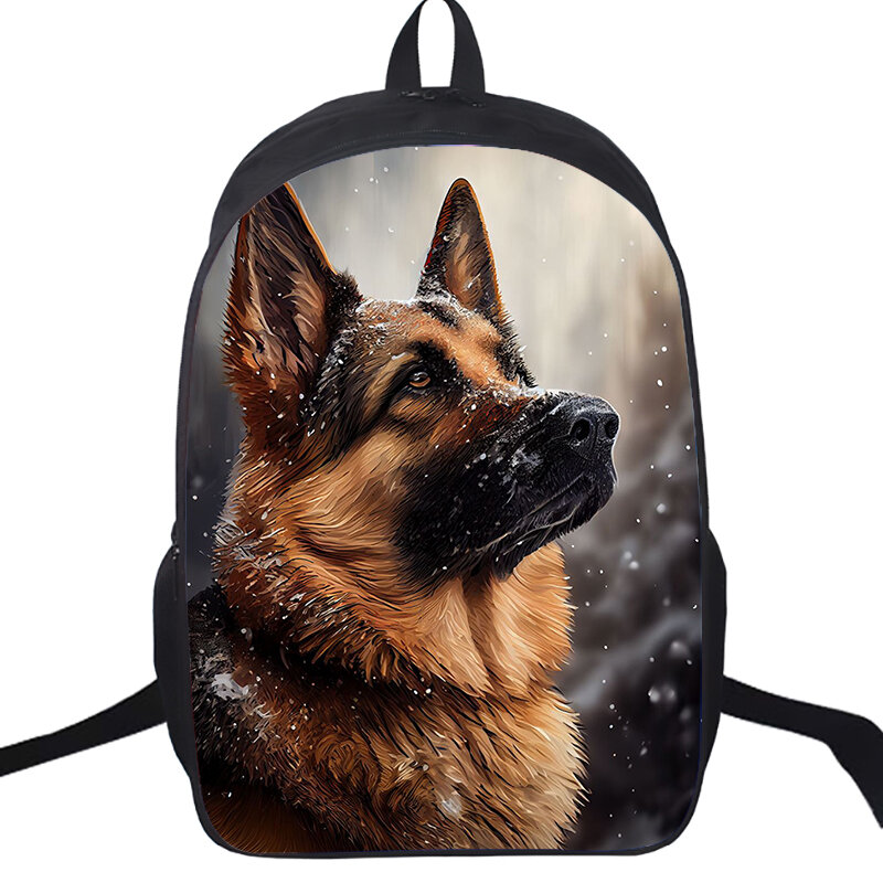 Школьный рюкзак для девочек и мальчиков, вместительный ранец с изображением Галактики, волка, Льва, животных, тигра, дорожный рюкзак для подростков