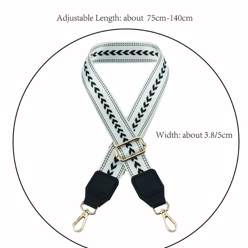 3.8Cm Diy Fashion Damestas Accessoires Tasband Diagonale Gekruiste Schoudertas Riem Vervangende Verstelbare Afneembare Tasband