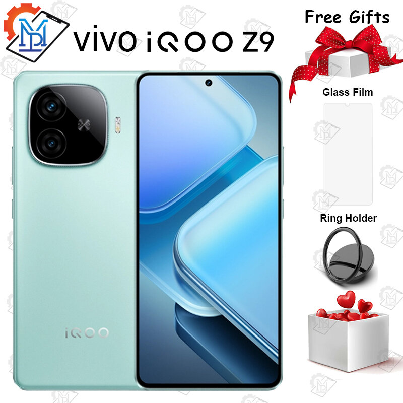 Vivo-Celular IQOO Z9, Smartphone 5G, 6.78 "AMOLED, Tela 144Hz, Snapdragon 7, Gen 3, Bateria Octa Core, 6000mAh, Original, 2022