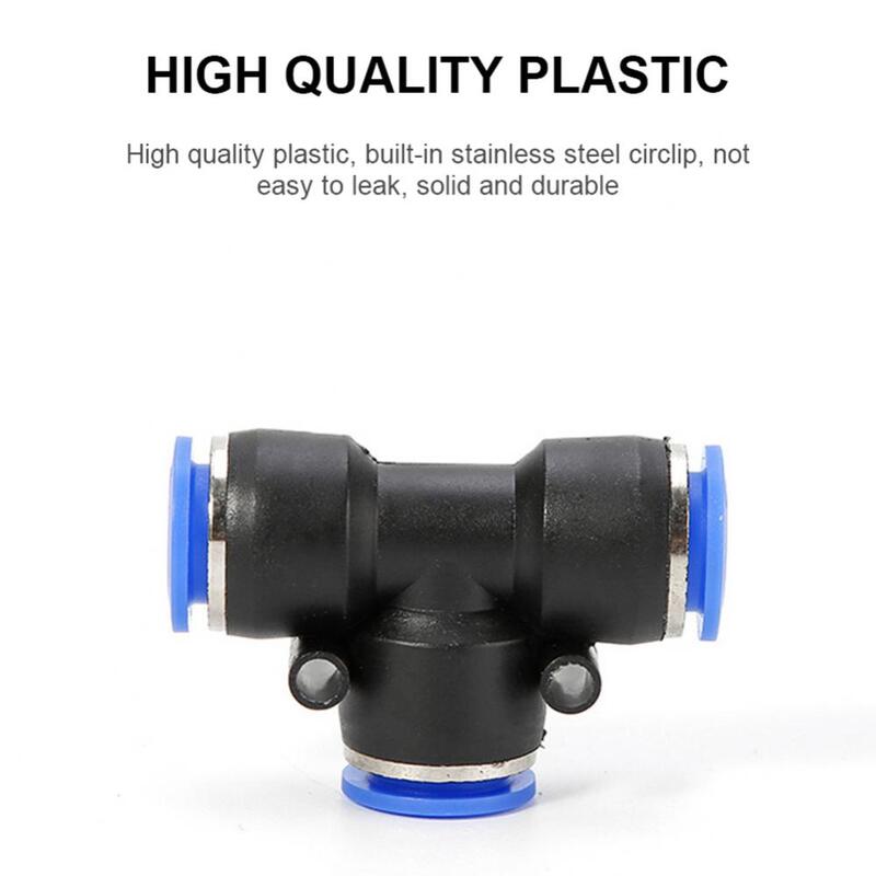 Pneumatic Fittings Pe Connector Direct Thrust T-positive Tee Quick Release Air Air Pressure Pipeline Tools