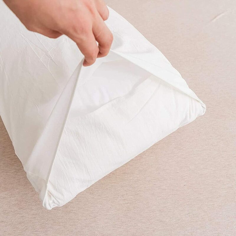 柔らかく通気性のある枕カバー、枕カバー、封筒クロージャー、標準クイーン、綿100% 、2個