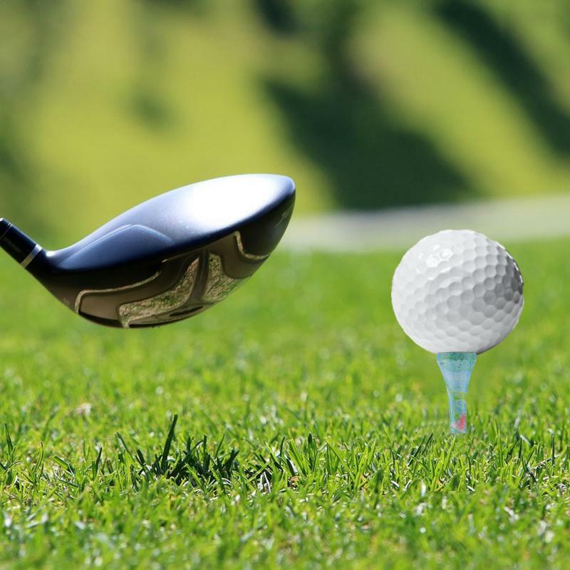 Tees Voor Golfen Oefenen 50 Stuks Professionele Praktijk Kleurrijke Golf Tees Hout Materiaal Golfuitrusting Voor Golf Beginners