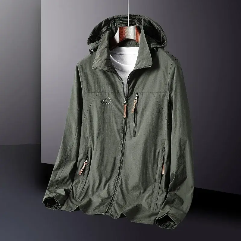 Куртка-бомбер мужская камуфляжная, ветрозащитная водонепроницаемая куртка-бомбер с капюшоном, муж, уличная одежда, осень