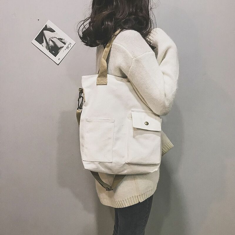 女性用ポリエステルスプライスクロス,モノクロ,ショルダーバッグ,韓国風ハンドバッグ
