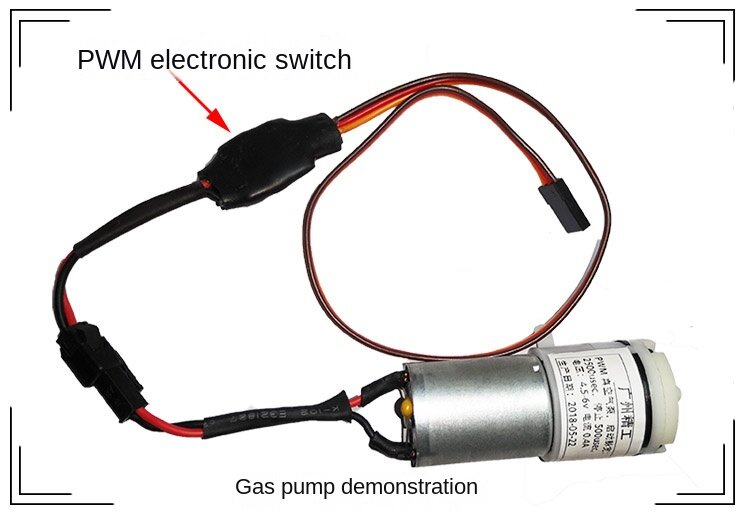 Telecomando PWM interruttore elettronico lampada di controllo a tre canali con controllo del manipolatore pompa dell'aria elettrovalvola Servo MG996 Kit