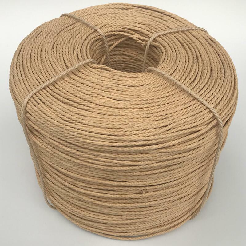 1KG 4mm/4.5mm Y Chair Cane Chair Three Strand Waterproof Kraft Paper Rope Woven Furniture Cat Climbing Frame Cushion Material