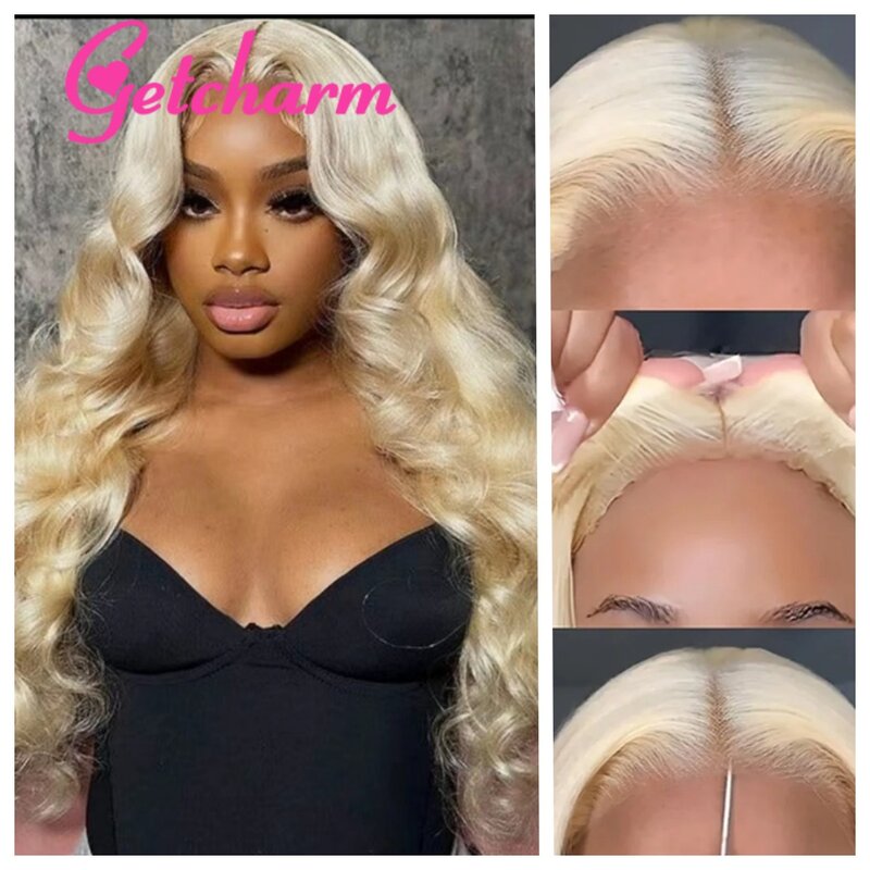613 HD Lace Frontal Wig Body Wave Transparent 13x4 Lace Front Human Hair Wigs Pre Plucked 13x6 Lace Closure Human Hair Wigs