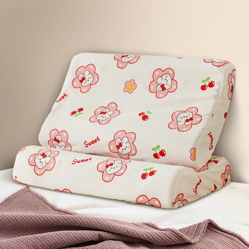 1PC Bedroom Pillowcase Cotton Memory Foam Latex Pillow Case Pillow Cover Healthcare Washable Home Decor Cartoon
