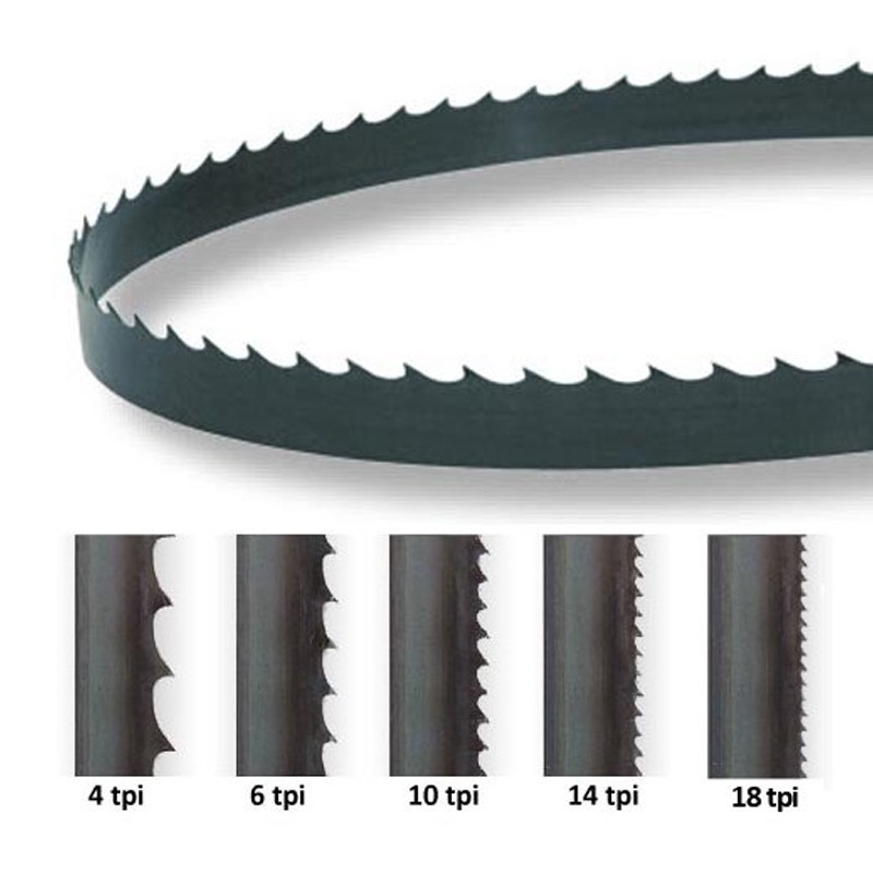Hojas de sierra de banda de carbono, accesorios de herramientas de carpintería, 1715x6,5x0,35mm, 6 TPI, 2 piezas