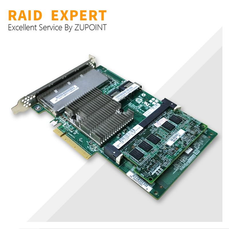 ZUPOINT Smart Array P822/2GB FBWC 6GB RAID Controller Card SAS SATA 615418-B21 PCI E RAID Expander Card